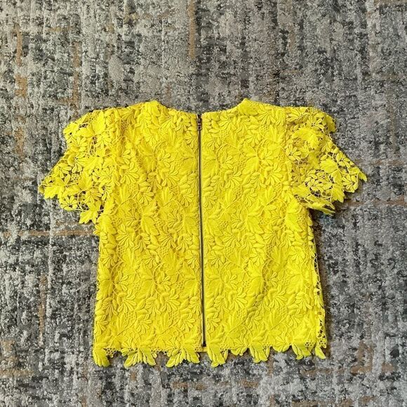 ALICE+OLIVIA FRANCA FLUTTER SLEEVE TOP! NWT! - Picture 8 of 11